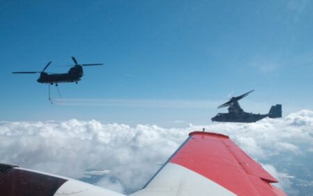 Flight testing at Redstone