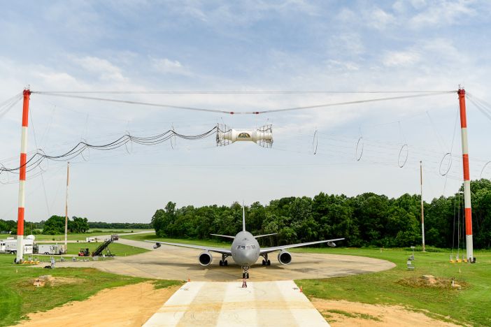 KC-46 electromagnetic