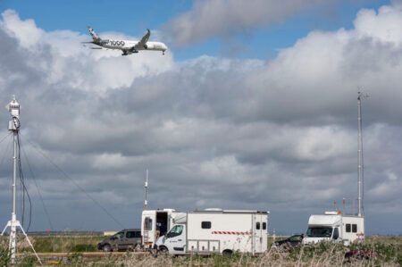 A350-1000 noise campaign