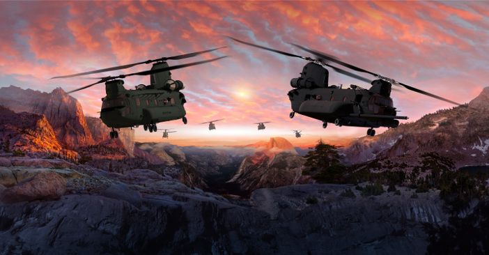 Chinook Helicopters