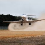 Pilatus PC-24 jet lands on an unpaved runway for the first time