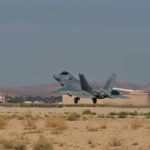 Oldest flying F-22 raptor returns to the skies