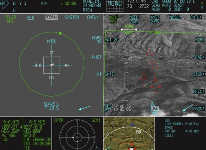 F-35 cockpit display