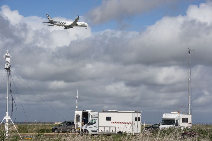 A350 noise testing