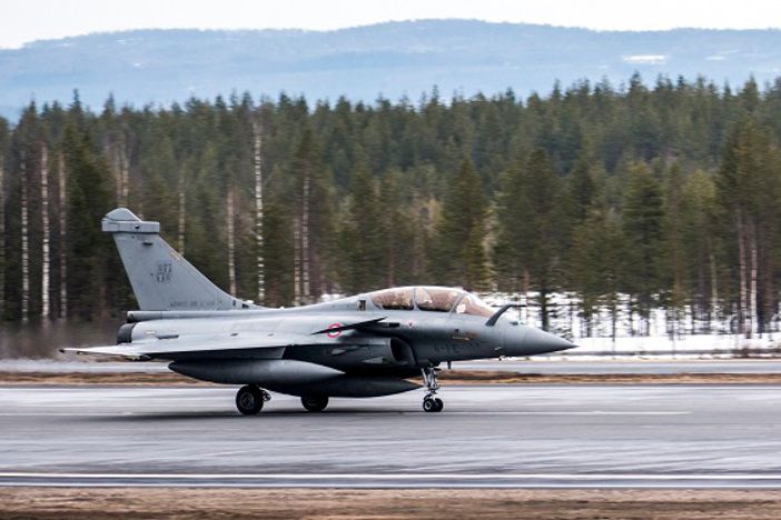 Rafale fighter in Finland