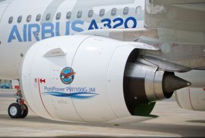 Pratt & Whitney's PW1100G engine powers the A320neo