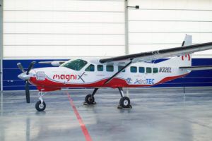 AeroTEC’s project with MagniX is using a Cessna Caravan to demonstrate and certify an electric propulsion system