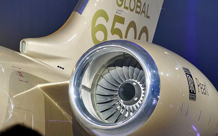 The Pearl 15 engine on Bombardier's Global 6500