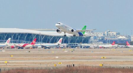 C919 test aircraft