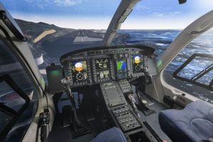  TRU’s Bell 525 full flight simulator uses components from the actual aircraft