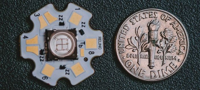 LEDs enable smaller and lighter LED lamps