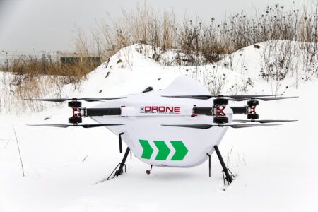 Cargo drones capable of transporting heavy payloads are entering flight test and some experts expect them to start operational service before air taxis carry passengers in urban areas