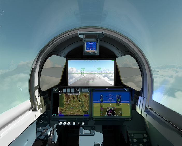 QueSST cockpit