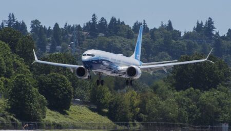 737-10 first flight