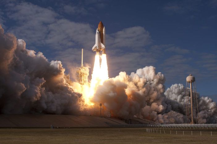 Atlantis space shuttle launch