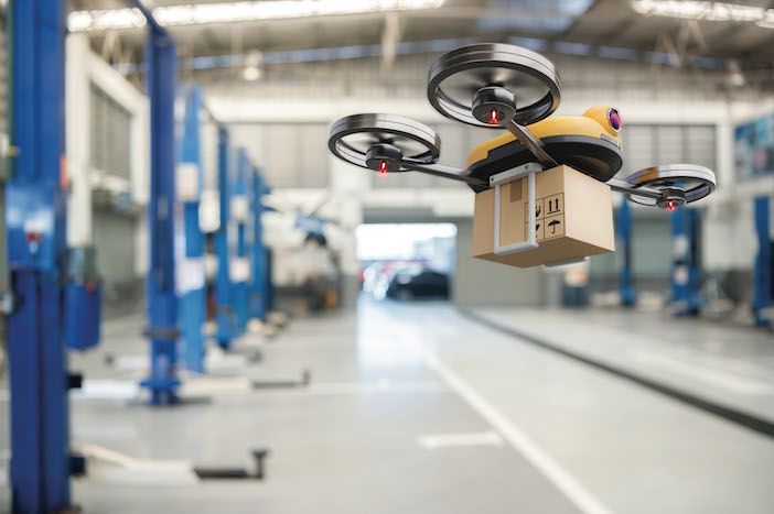Warehouse drone