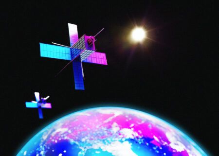 SpaceForge satellite