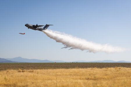 A400M firefighting