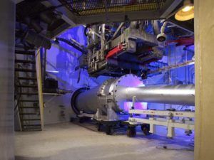 The interior of the hypersonic test facility at NASA’s Plum Brook Station (Image: NASA)