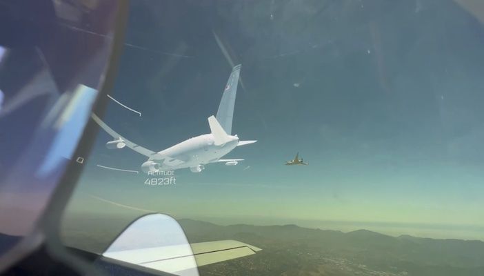 AR pilot view