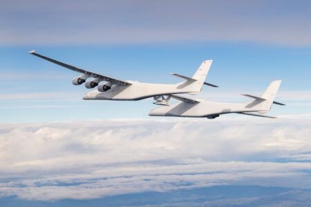 Roc Carrier Aircraft test flight