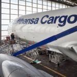 Lufthansa’s first cargo aircraft modified with shark skin enters service