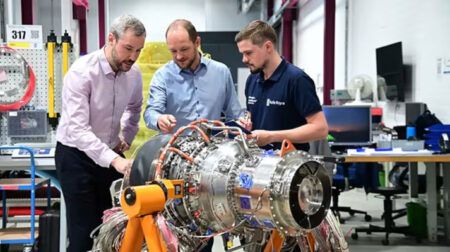 Rolls-Royce engine testing