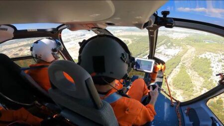 Helicopter flight testing