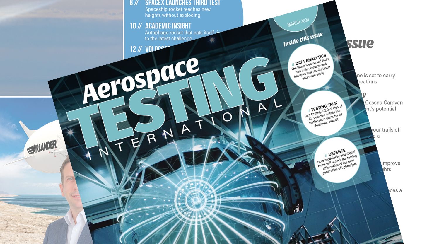 In this Issue - March 2024 | Aerospace Testing International
