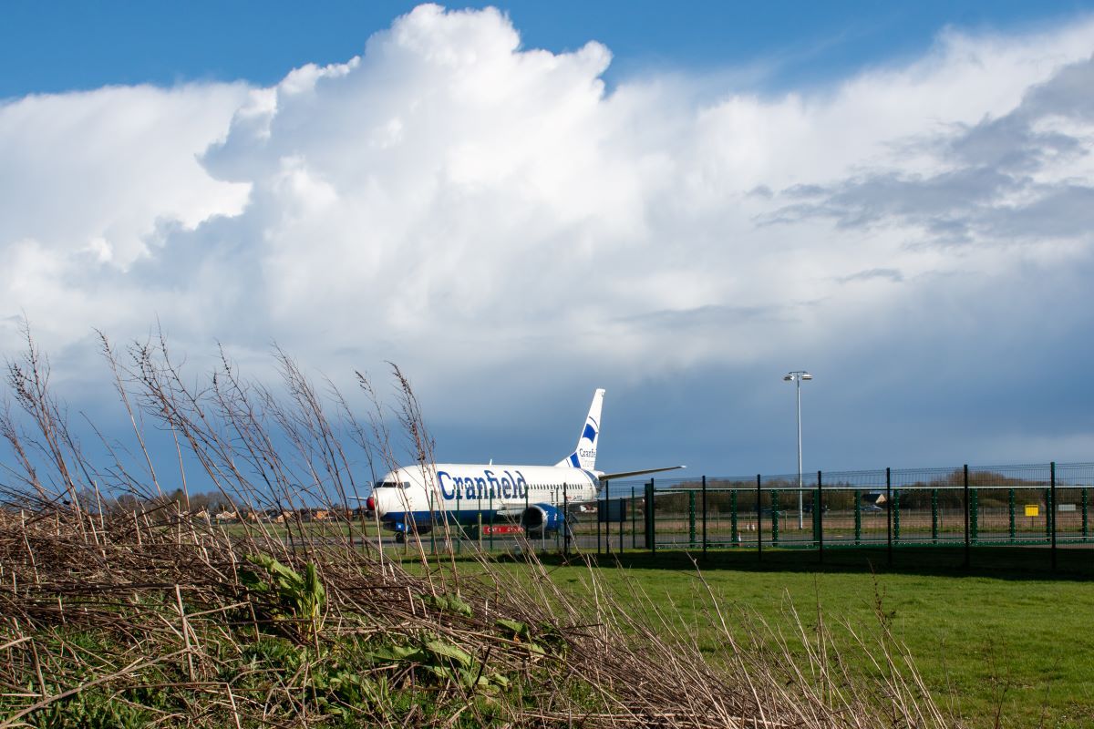 The National Flying Laboratory at Cranfield University’s airport