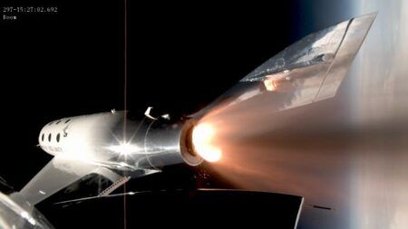 virgin galactic spacecraft