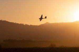 Pyka drone during a test flight