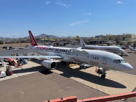 Honeywell's test aircraft