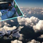 F-22 pilot commands CCA drone during test flight