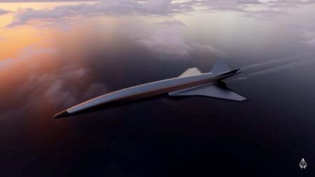 Alt text: Descriptive text focused on the aircraft configuration without final punctuation