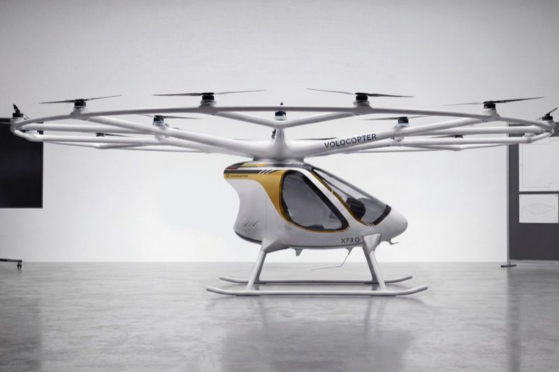 Volocopter reveals ultralight multicopter for general aviation
