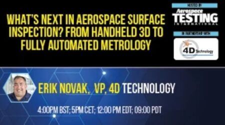 What’s next in aerospace surface inspection? From handheld 3D to fully automated metrology