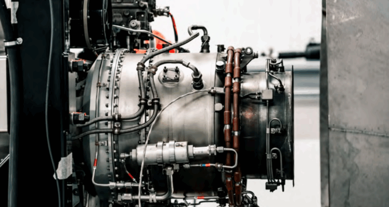Vertical Aerospace hybrid-electric powertrain mounted on the HYPER test rig