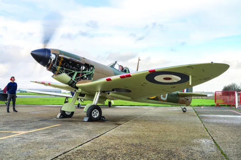 How modern NDT keeps Spitfires flying