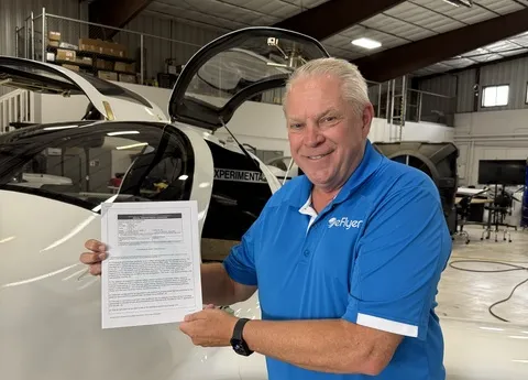 Bye Aerospace eFlyer 2 cleared to begin flight testing