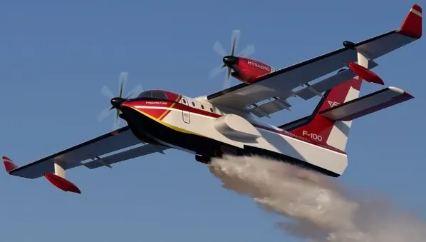 Hynaero and Leonardo to collaborate on Fregate-F100 firefighting aircraft